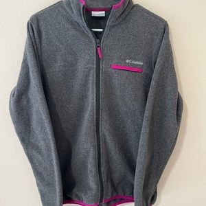 Columbia Fleece Zip Up Jacket
